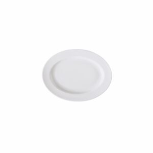 Plato Actualite Blanco CORONA 25.5 X 19.5 Cm
