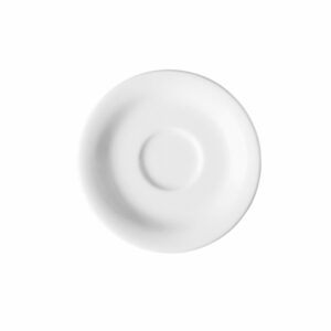 Plato Café Diseño Actualite Color Blanco CORONA Unidad