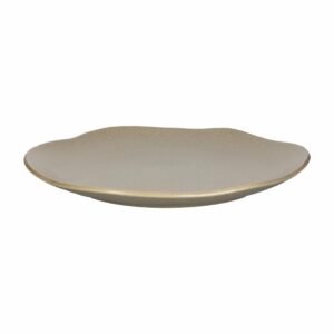 Plato Pando Concreto Reactivo CORONA 26,2 Cm