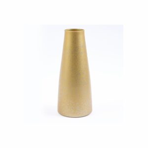 Botella Gélida Especial Decoración Mykonos Dorado Mate OTÚN 25x10,5x1Cm