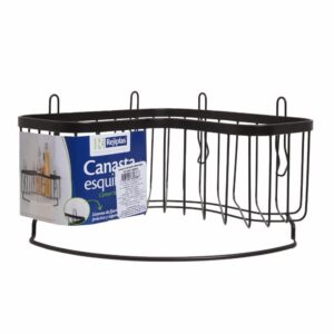 Canasta De Baño Esquinera Con Cobrizo REJIPLAS Unidad