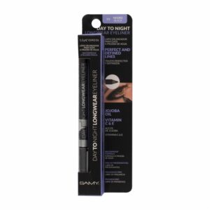 Lápiz Delineador A Prueba De Agua 1 Color Negro SAMY 3 G