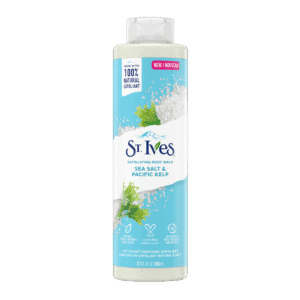 Jabón De Ducha Exfoliante Sea Salt & Pacific Kelp ST. IVES 650 Ml