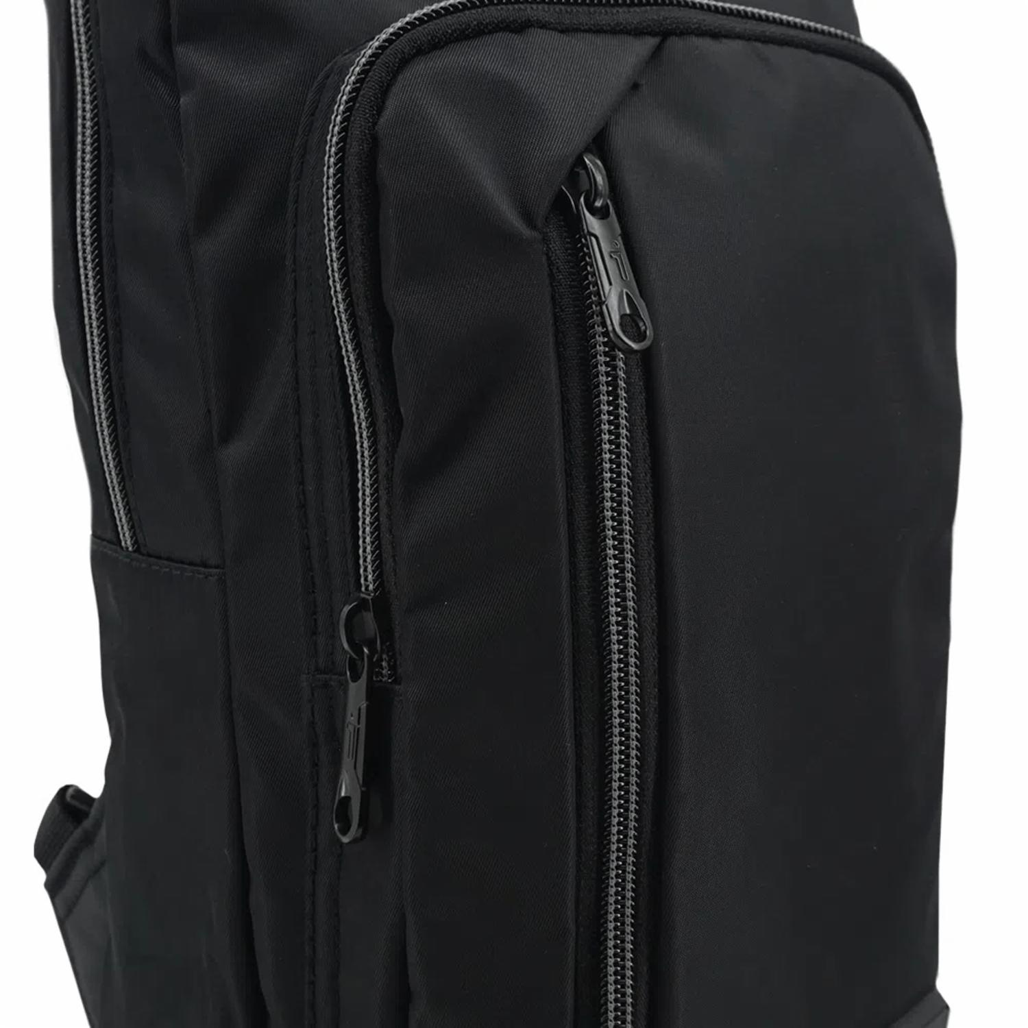 Bolso Negro Modelo Crossover Tracer Para Caballero TOTTO Pequeña