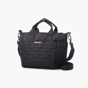 Bolso Lonchera Negra Modelo Lois Para Dama TOTTO