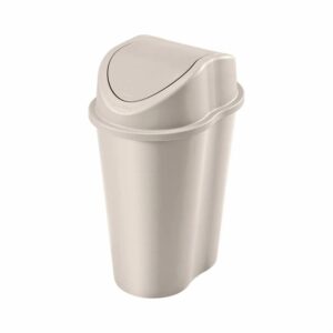 Papelera Style Tapa Vaivén Taupe RIMAX 25 L