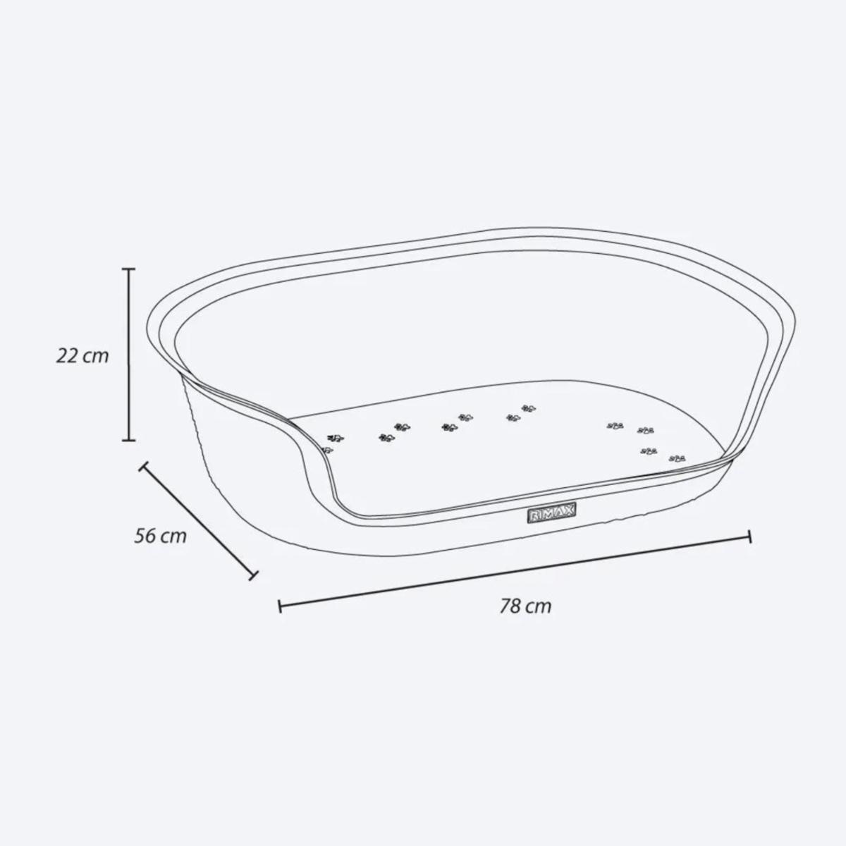 Cama Para Perro Diseño Mocca RIMAX Unidad - Imagen 6