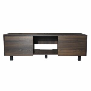 Rack De Tv Modelo Lazio Nogal RTA Tablero Aglomerado de 15 mm