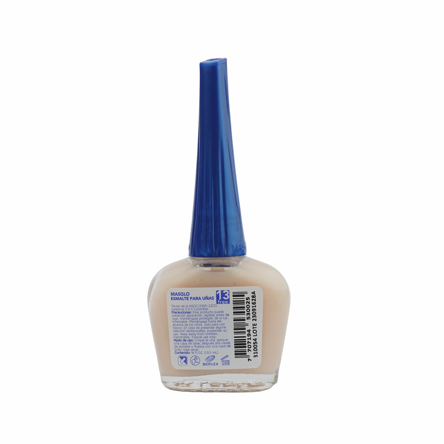 Esmalte De Uñas Francés N02 MASGLO 13.5 Ml