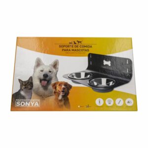 Soporte Para Platos De Comida De Perros SONYA Mediano