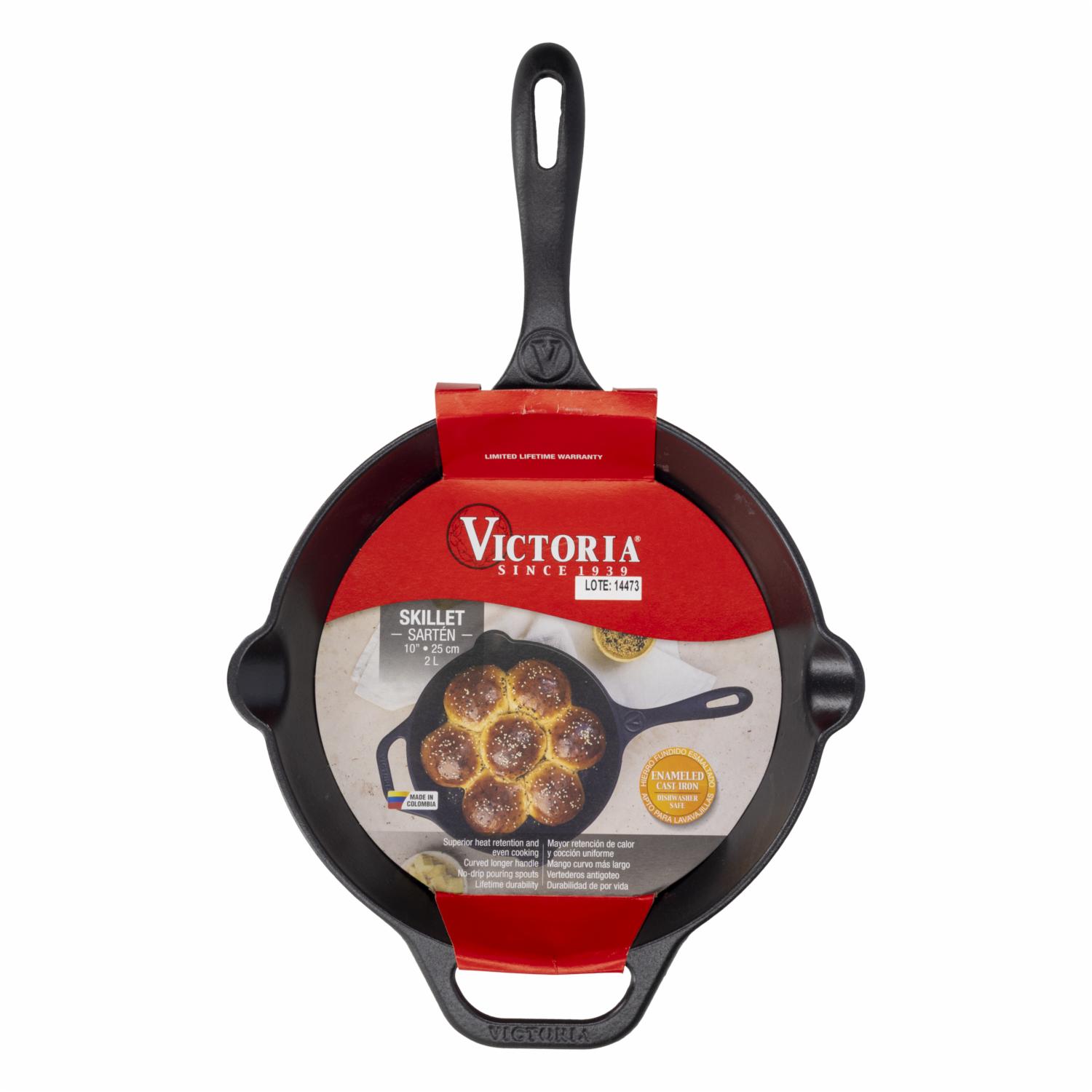 Sartén De Inducción Esm Negro Mate Victoria VICTORIA 25 Cm