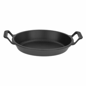 Cazuela Hierro Esmaltado Ovalada VICTORIA 21 Cm X 15 Cm