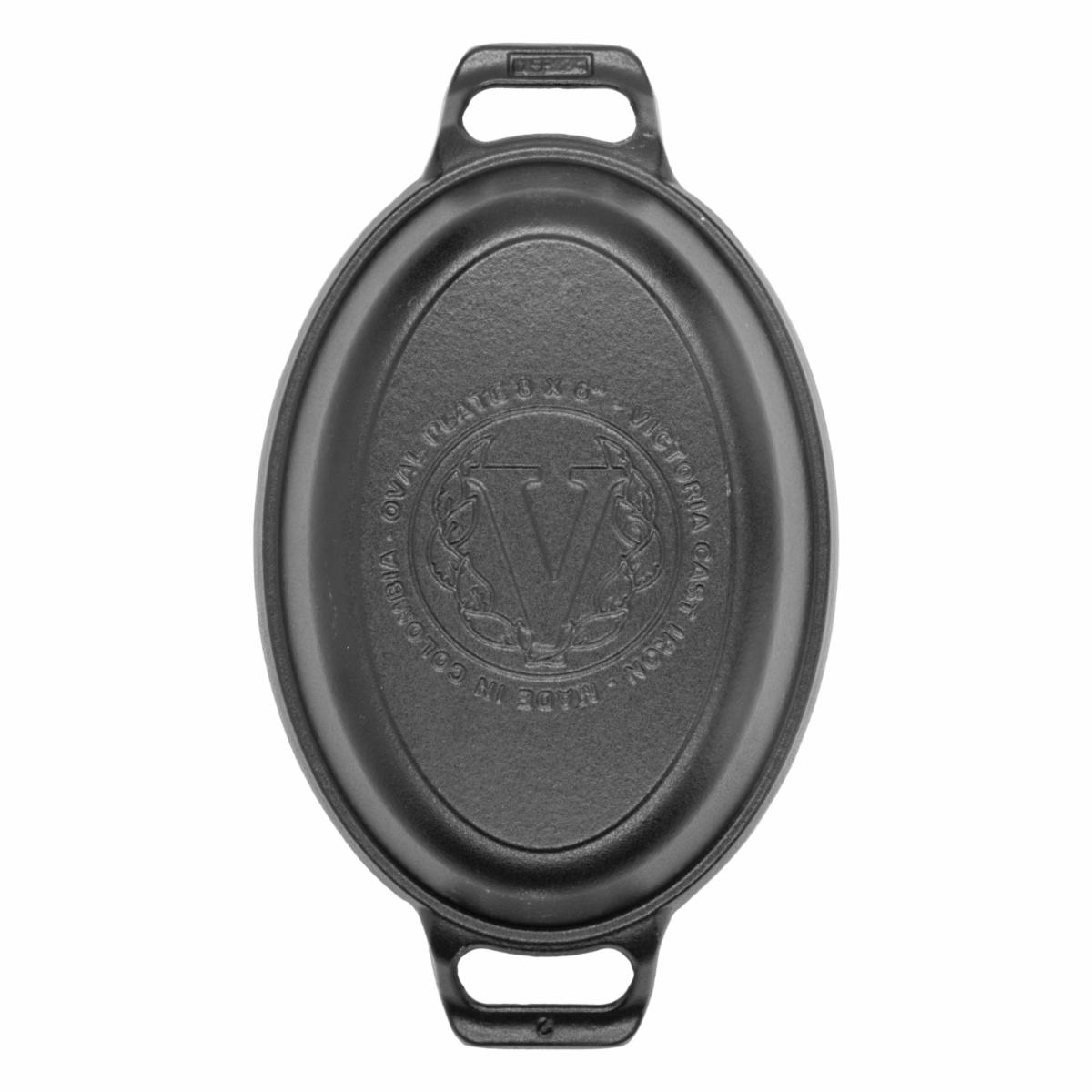 Cazuela Hierro Esmaltado Ovalada VICTORIA 21 Cm X 15 Cm - Imagen 2