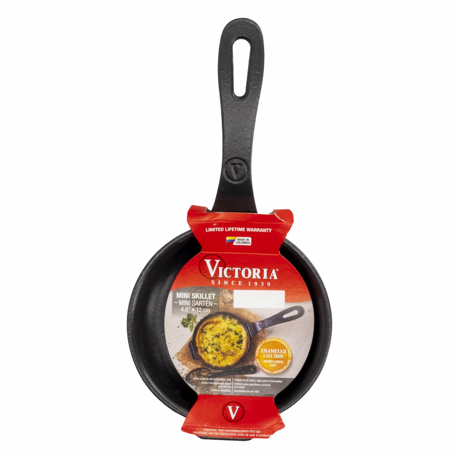 Sartén De Inducción Esmaltado Negro Mate VICTORIA Unidad