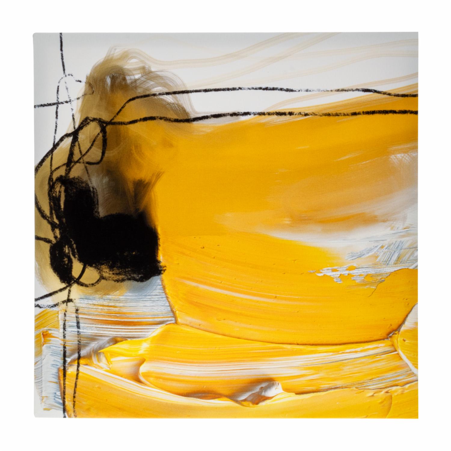 Cuadro Decorativo Colección Pincel Amarillo 3 FREE HOME Unidad