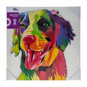 Cuadro Decorativo Colección Apliques Flotados De Mascotas KINK Unidad