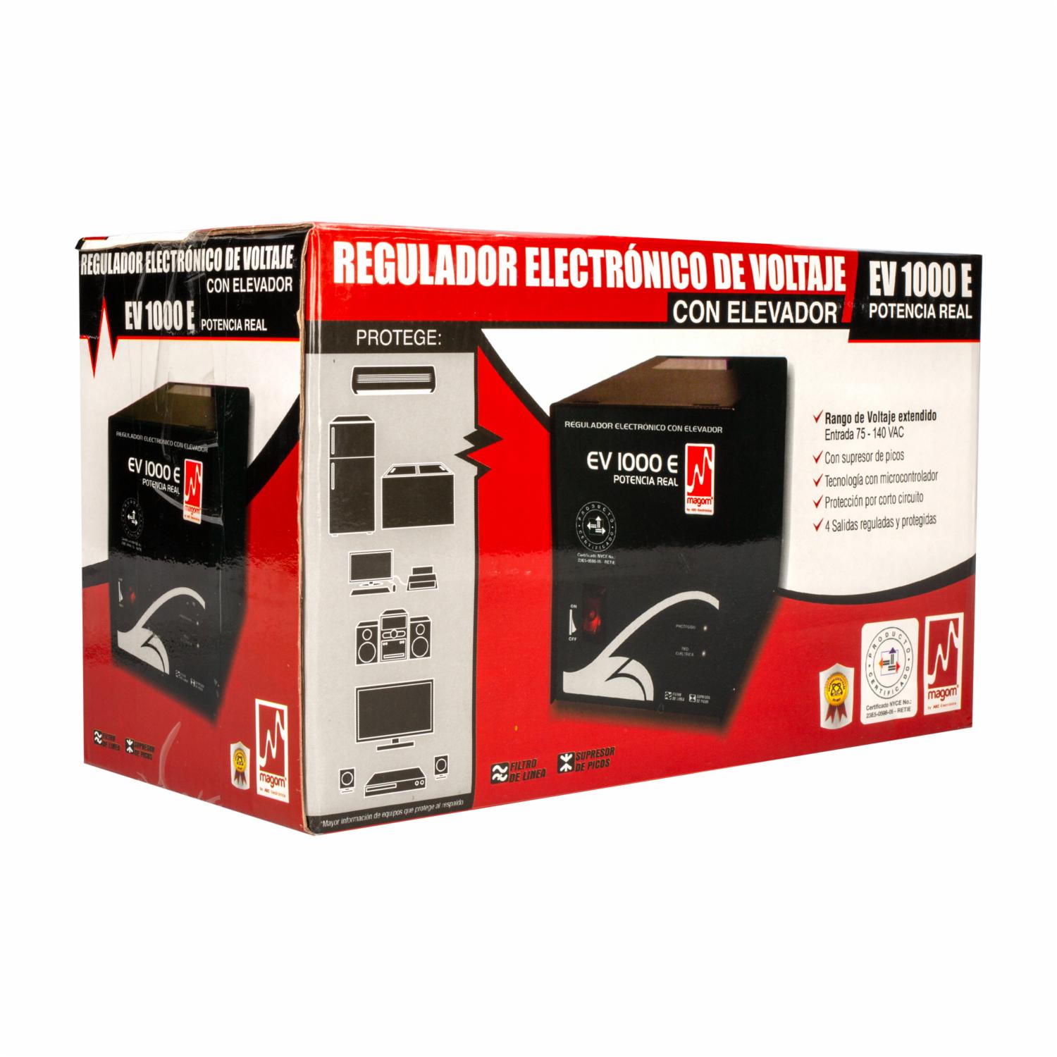 Regulador De Voltaje EV 1000 MAGOM Unidad