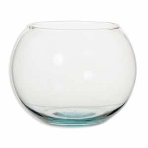 Pecera De Cristal Redonda VIDRIO ARTE Unidad