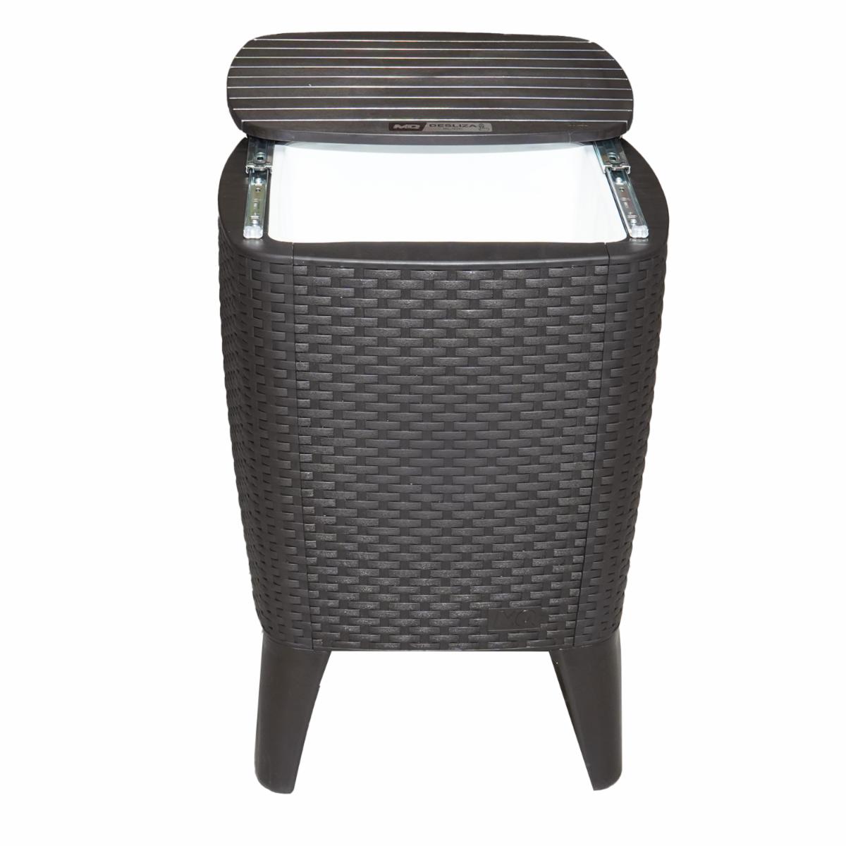 Mesa Hielera Marrón PLÁSTICOS MQ - Imagen 2