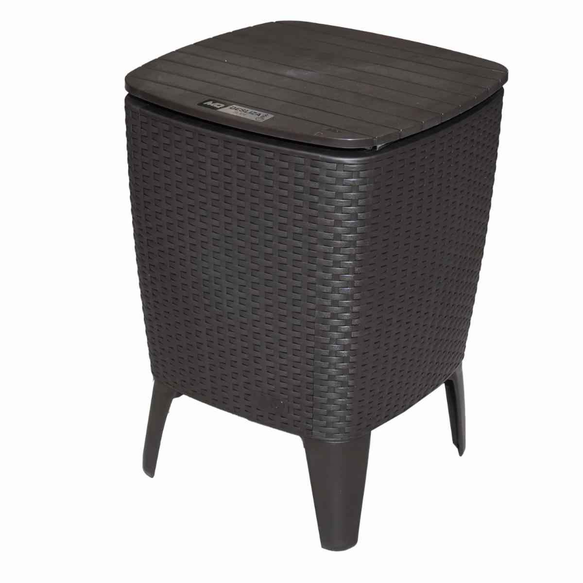 Mesa Hielera Marrón PLÁSTICOS MQ - Imagen 3