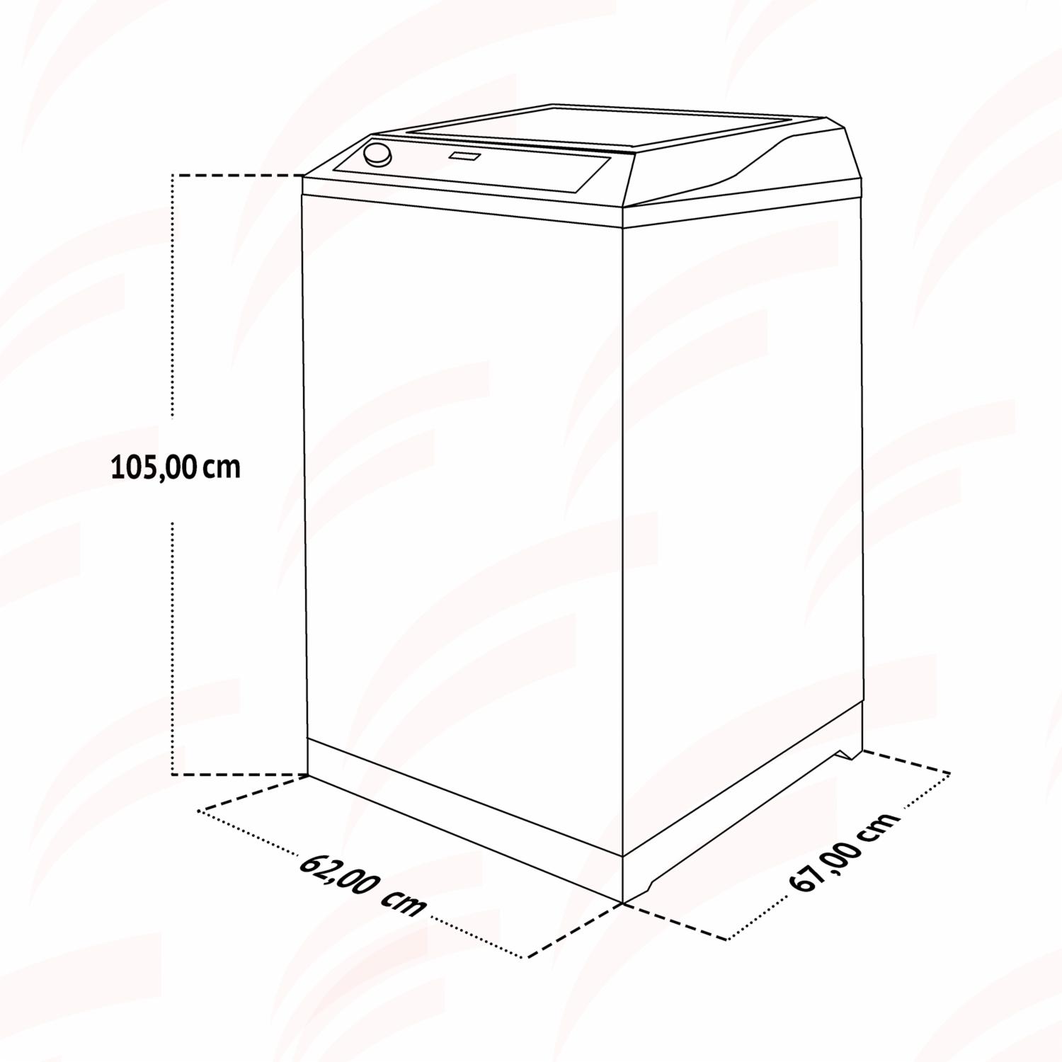 Lavadora De Ropa Carga Superior WW17KBAHLA WHIRLPOOL 17 Kilos
