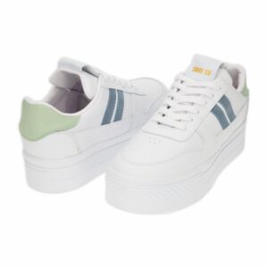 Zapato Deportivo Urbano Retro Verde Combinado SHOE CO