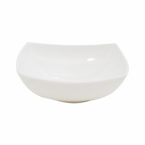 Bowl Cuadrado Pequeño Blanco Semi Hondo VAJILLAS SABANA 15 X 15,2 X 5 Cm
