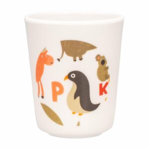 Vaso Infantil Liso Diseño Animales VAJILLAS SABANA Unidad