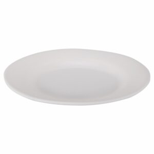 Plato Circular Plano Pequeño Blanco VAJILLAS SABANA 20 X 20 Cm