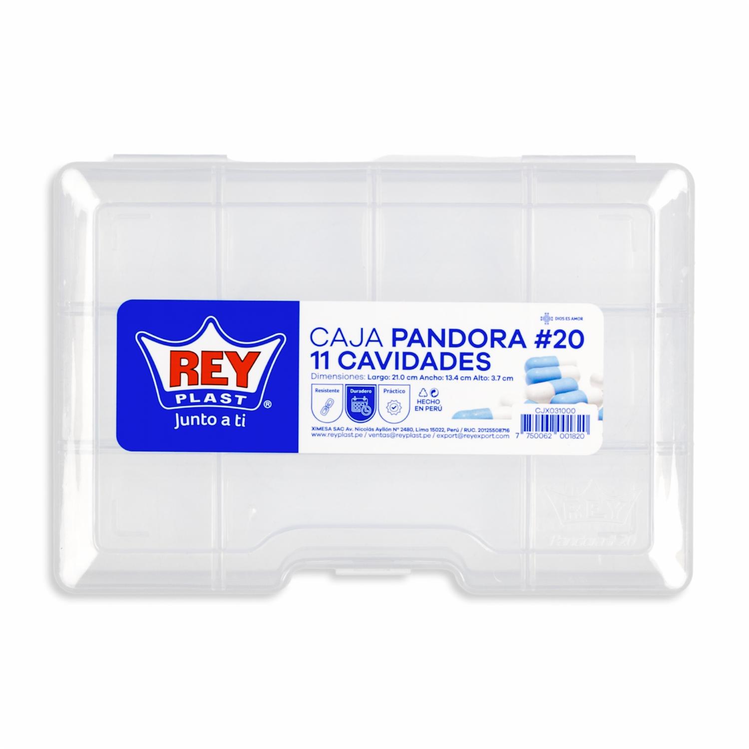 Caja Organizadora N 20 De 11 Cavidades REY Unidad