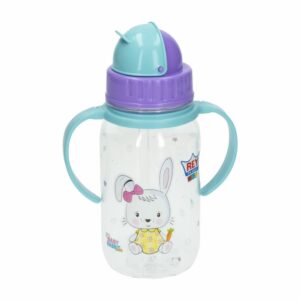 Tomatodo Bio Life Con Cobertor De Pitillo Y Asas Diseño Niña REY 430 Ml