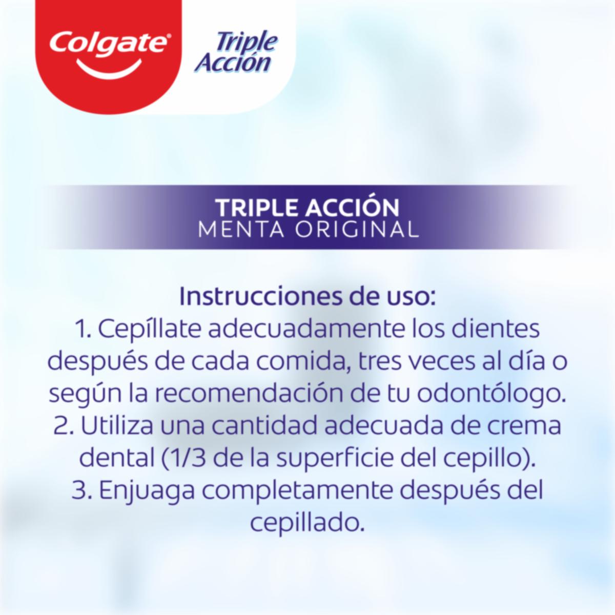 Pasta Dental Triple Acción COLGATE 3X75 Ml