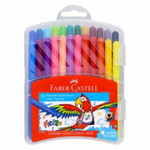 Marcador De Colores Fiesta FABER-CASTELL X 24 Uds