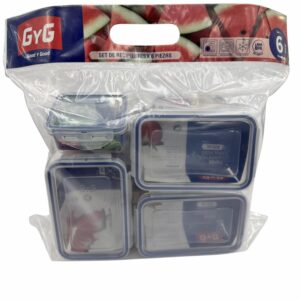 Set Reposteros Rectangular Good Y Good GYG x 6 Piezas