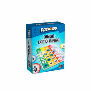Juego De Mesa Loto Bingo PACK & GO 2 Jugadores