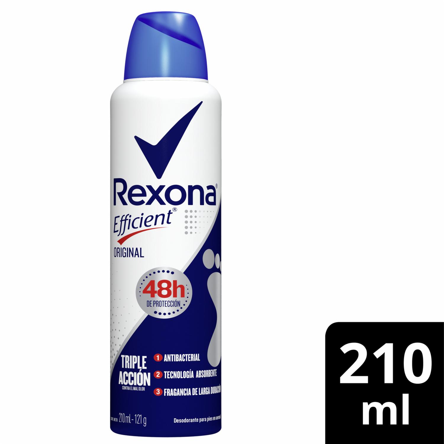 Desodorante En Aerosol Para Pies Original REXONA 210 Ml