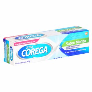 Adhesivo Dental Para Prótesis Sabor A Menta COREGA 40 G