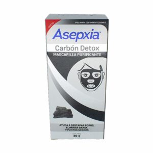 Mascarilla Facial Carbón Détox Peel ASEPXIA 30 G