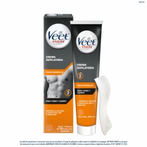 Crema Depiladora Para Caballero VEET 200 Ml