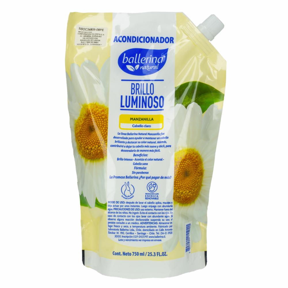 Acondicionador Manzanilla BALLERINA Doypack - Imagen 2