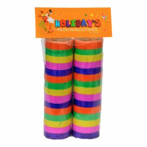 Serpentina Multicolor Delgada HOLIDAY'S X 2 Uds