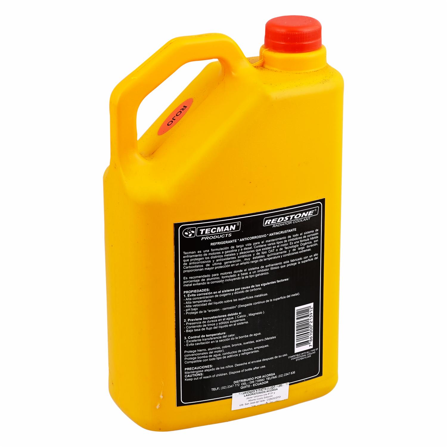 Refrigerante Rojo Para Radiadores GREENSTONE Unidad