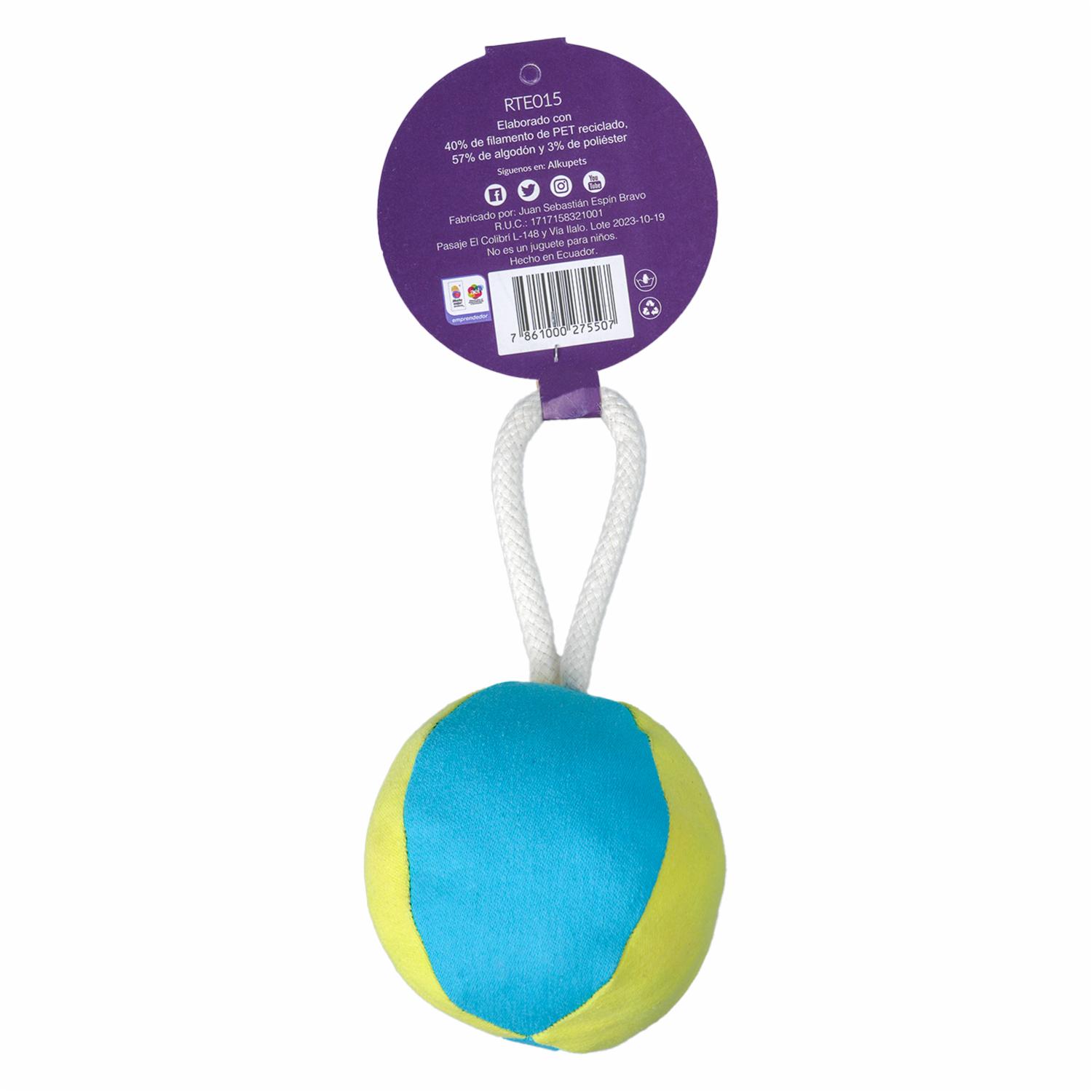 Juguete Para Mascota Pelota ALKUPETS Mediano