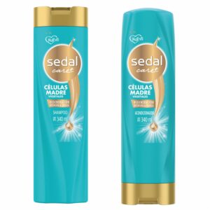 Shampoo + Acondicionador Células Madre Vegetales SEDAL 2 x 340 Ml