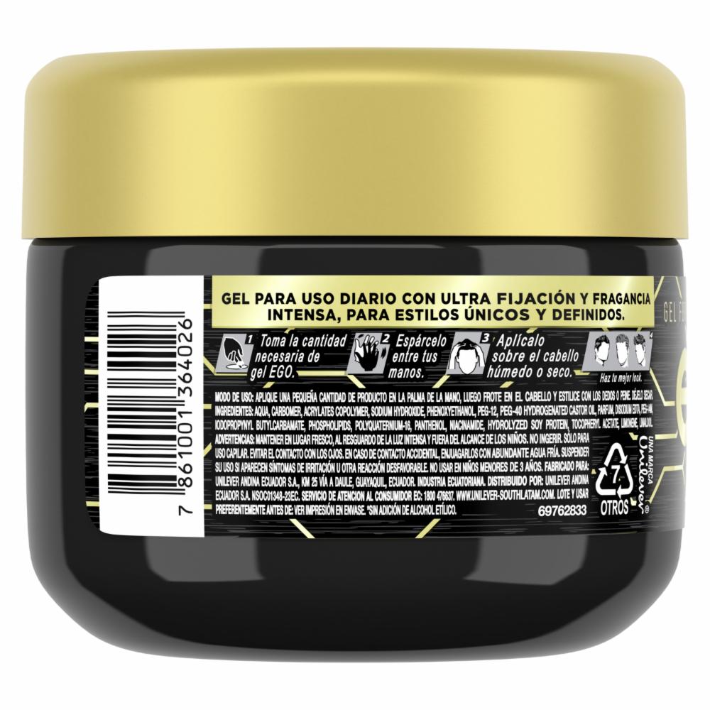 Gel Para Peinar Ultra Intense EGO 200 Ml - Imagen 2