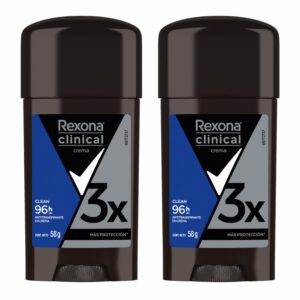 Desodorante En Crema Para Mujer Clínica Clásico REXONA 2 X 58 G