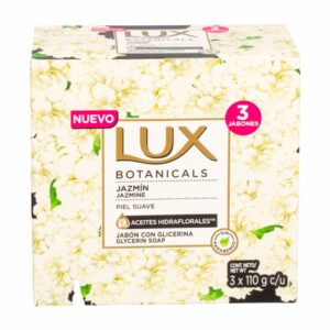 Jabón En Barra Fragancia Jazmín LUX 3x100G