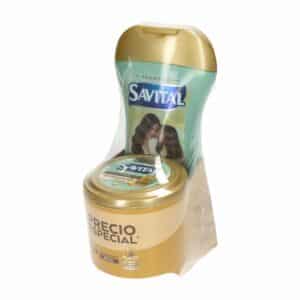 Shampoo + Tratamiento De Aminoácido SAVITAL 935 Ml
