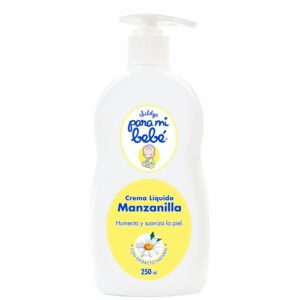 Crema Infantil Líquida Fragancia A Manzanilla PARA MI BEBÉ 250 Ml