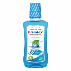 Enjuague Bucal Acción Sin Alcohol BLENDAX 500 Ml